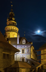 Fototapeta premium castle tower,Cesky Krumlov,Czech republic