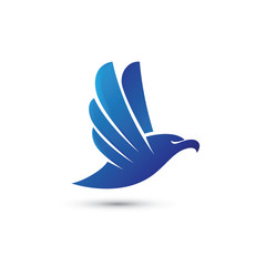 Cool Eagle Flying Logo