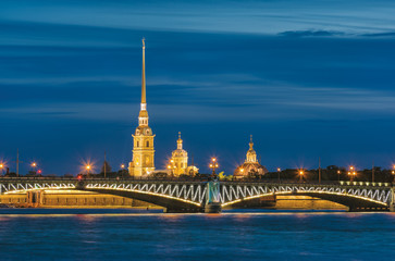 The White Nights in St.-Petersburg, Russia