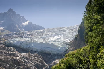 Papier Peint photo Glaciers Glacier des BossonsChamonix