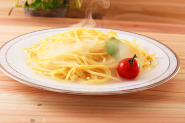 おいしそうなスパゲティ 