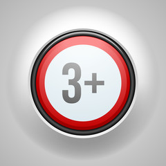 3 plus Kids danger sign