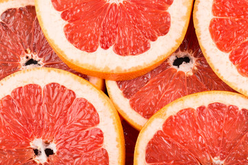 Grapefruit slices