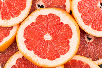 Grapefruit slices