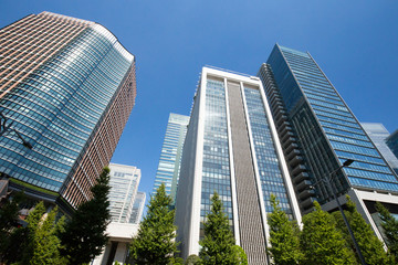 Fototapeta premium 東京丸の内の高層ビル