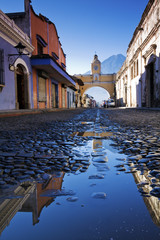 Streets of Antigua after rain.