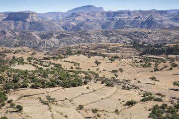 A view of the surroundings of Debre Damo
