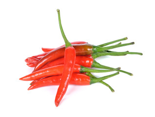 Chili pepper isolated on a white background