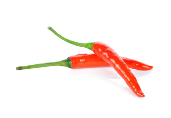 Chili pepper isolated on a white background