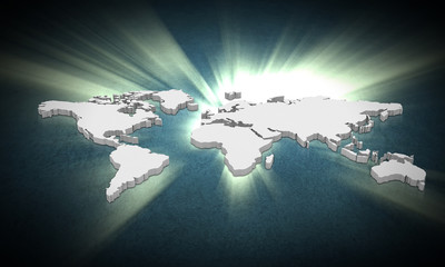 World map. Concept image