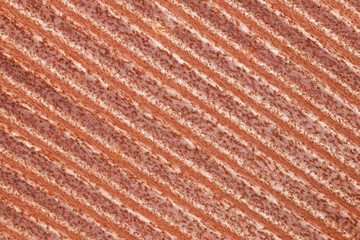 Rusty old corrugated iron or galvanized iron background