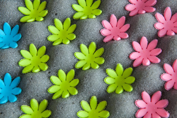 Gum paste made from sugar for decorating pastry