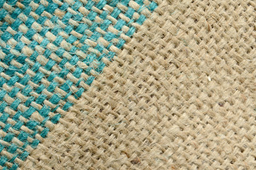 burlap of sacking texture, background