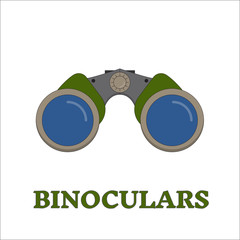 Birdwatching Travel Binocular Outline Icon