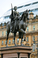 Obraz premium City Chambers in George Square, Glasgow, Scotland..