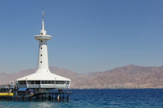 marine observatory in Eilat on the Red Sea