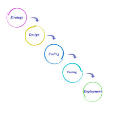 Diagram of website development
