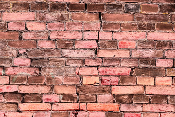 Brick texture with scratches and cracks