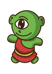 troll monster cartoon