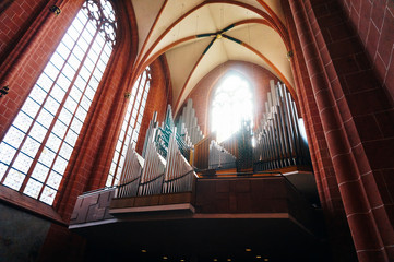 Organ of Cathedral of saint Bartholomew