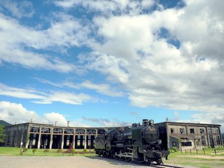 Obraz premium 豊後森機関庫