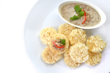 Crispy rice