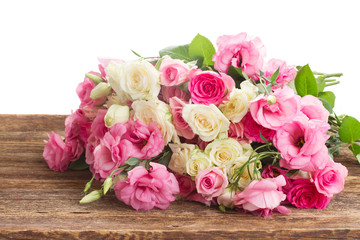 bouquet of fresh roses