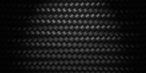 Black Woven texture background