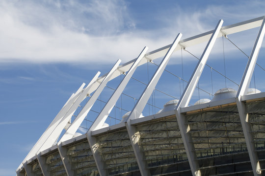 architectural details , design of the stadium