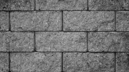 Fototapeta premium Background of stone wall made with blocks