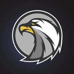 Eagle symbol, emblem or logo.