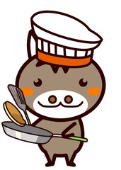 料理する動物シリーズ