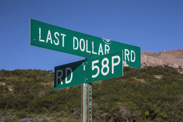 Last Dollar Road, 58P county road, Colorado, USA, 07.01.2014
