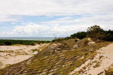 Sand dunes