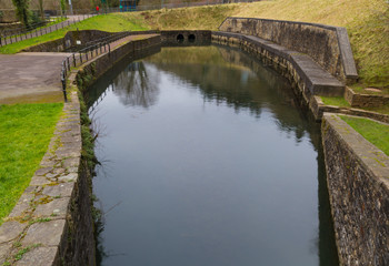 Neath Canal basin, Resolven.