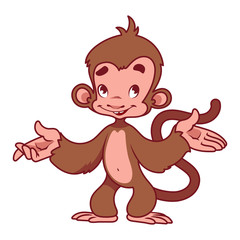 Symbol of 2016 - a monkey
