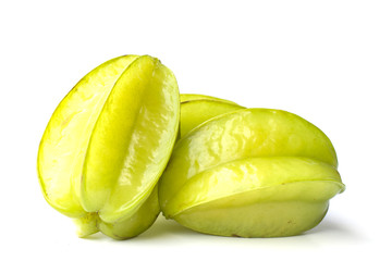 star apple isolated on white background