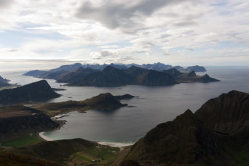 Lofoten islands / Lofoten is an archipelago and a traditional district in the county of Nordland, Norway.