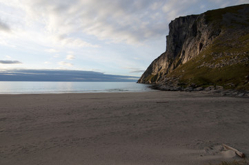 Kvalvika beach / Kvalvika is one of the beautiful beaches on the the Lofoten Islands