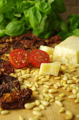 zutaten für pesto rosso