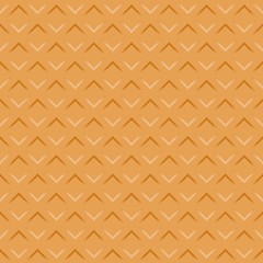 Wafer seamless texture background. Pattern Vector