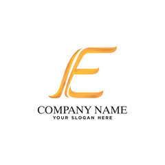 Classic initial E logo company elegant simple
