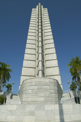 Obraz premium Jose Marti Memorial in Havana, Cuba