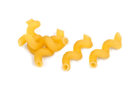 cellentani pasta macro