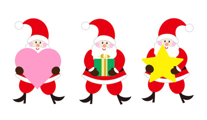 サンタクロース　クリスマス　素材　