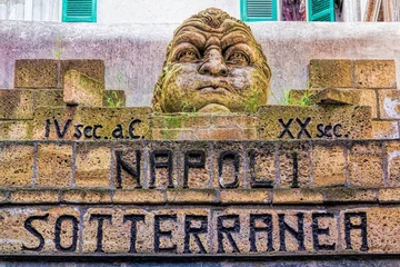 Wandaufkleber Neapel Sotterranea © ArTo