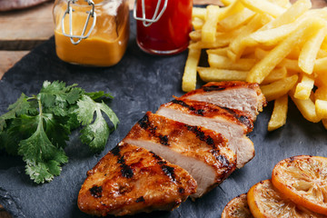 Grilled chicken breast 