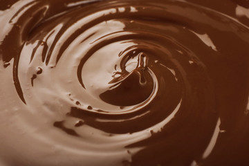 Chocolate as background