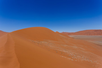 Fototapeta na wymiar Dune 45 in sossusvlei Namibia