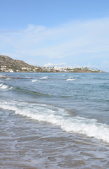 Fototapeta na wymiar Küste bei Stalida, Kreta